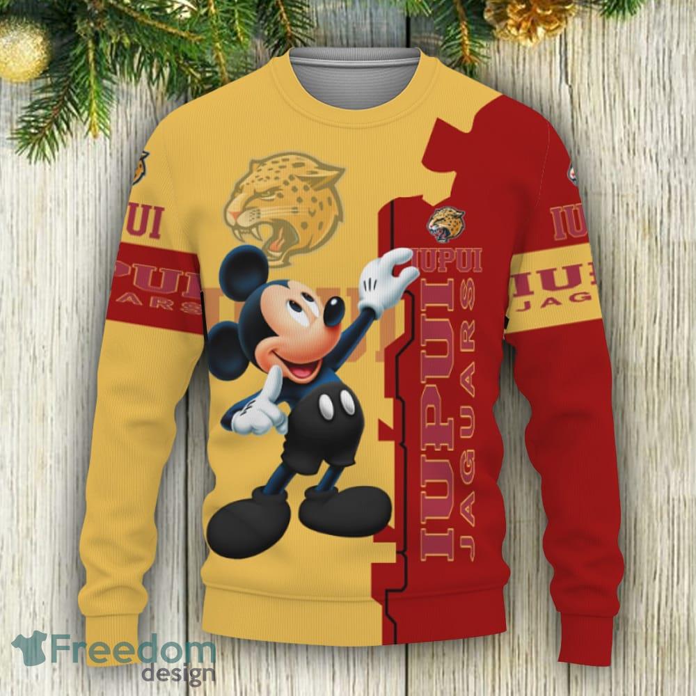 Chicago Cubs Mickey Mouse Champions Football Knitted Xmas 3D Sweater -  Freedomdesign