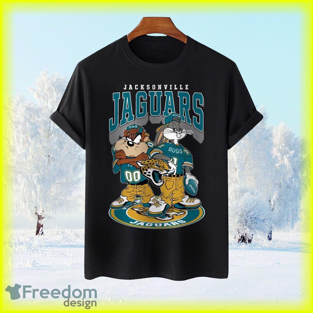 Jacksonville Jaguars Womens S/S Button Up Baseball Shirt - Black, L