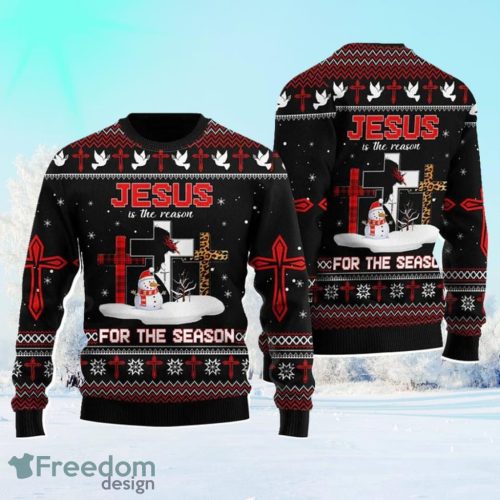 Jesus The Reason For The Season Ugly Christmas Sweater For Men And Women Product Photo 1