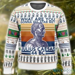 Julius Caesar 3D Ugly Christmas Sweater Christmas Gift Ideas Party Gift Product Photo 2