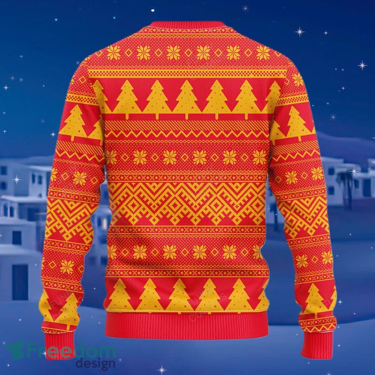 Kansas City Chiefs Garfield Christmas Sweatshirt - Freedomdesign