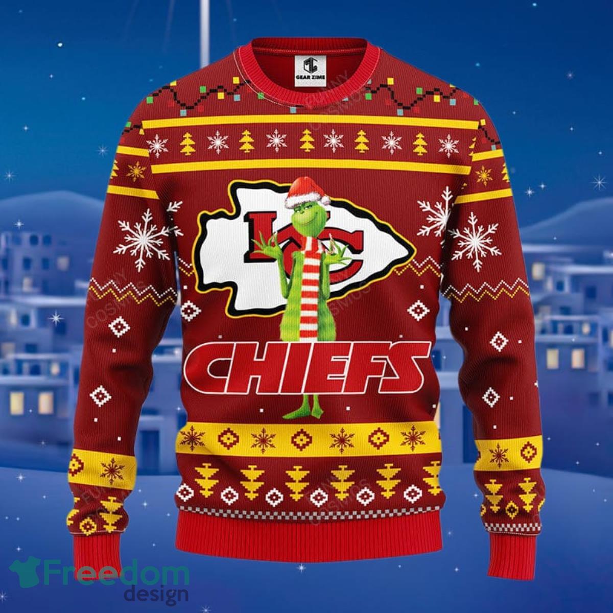 Kansas City Chiefs Personalized Xmas Gift Men And Women Christmas Sweater -  Shibtee Clothing