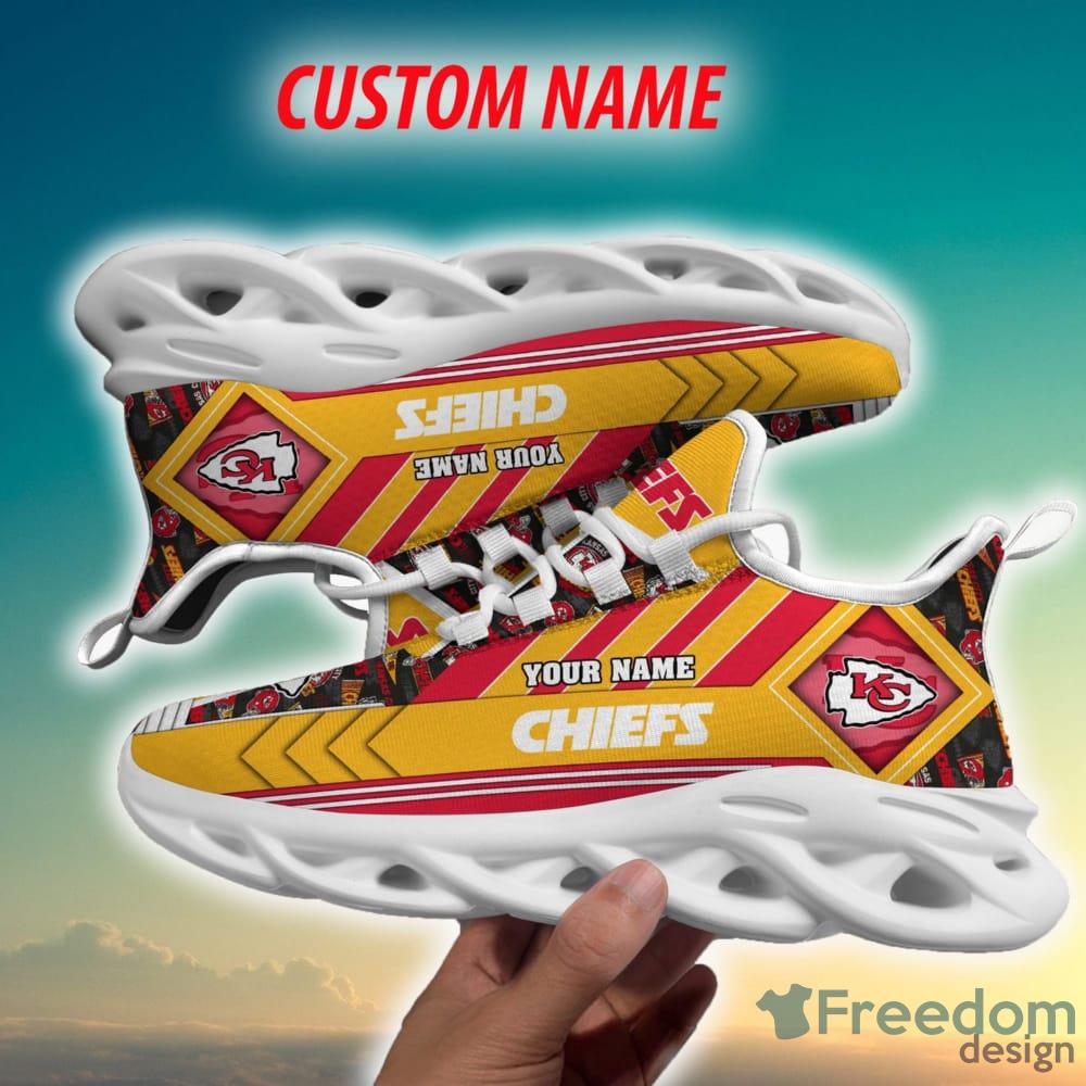 Kansas City Chiefs NFL Exclusive Personalized Chunky Shoes Fans