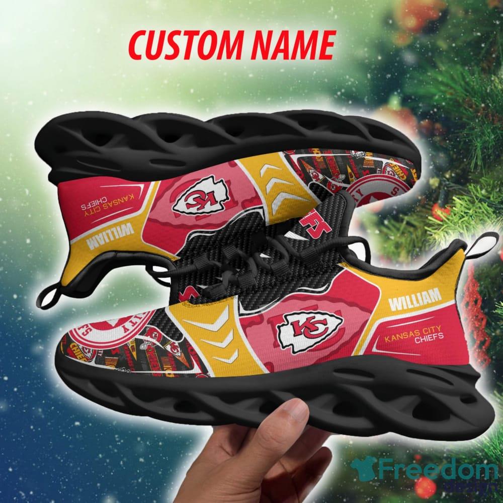 Kansas City Chiefs NFL Exclusive Personalized Chunky Shoes Fans