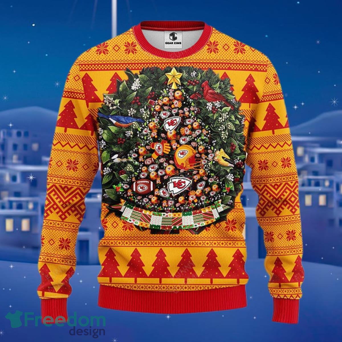 Kansas City Chiefs Nfl Ugly Christmas Sweater - Shibtee Clothing