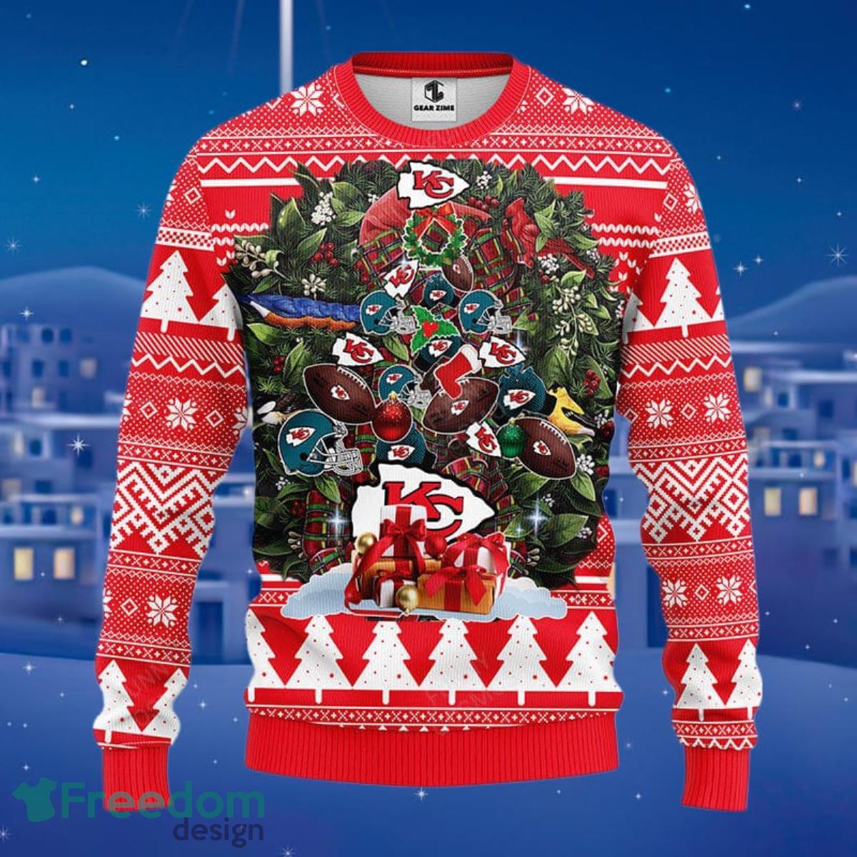 KC Chiefs Ugly Sweater - Shop Graphic Designed T-Shirt And Apparel