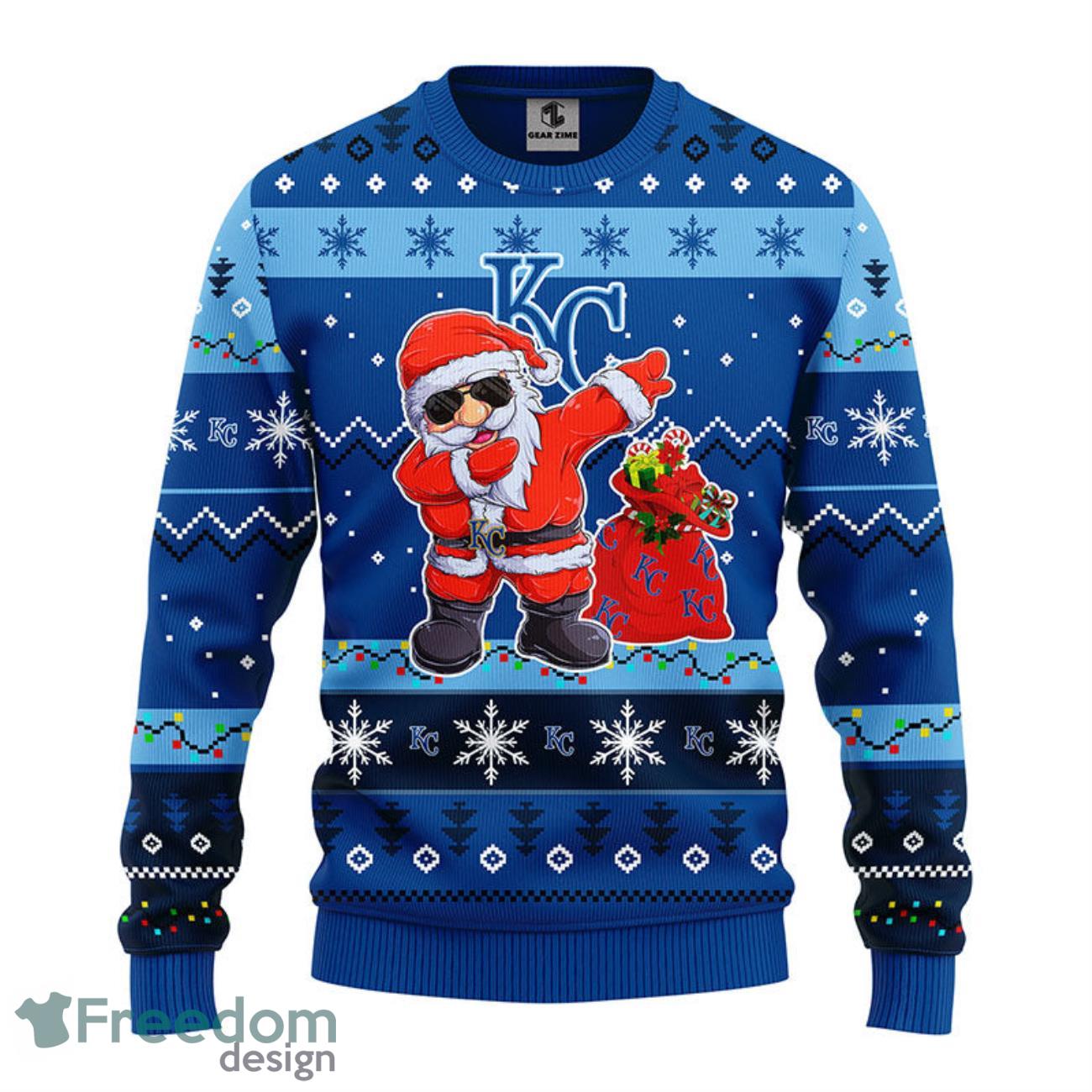 Kansas City Royals Grateful Dead Ugly Christmas Fleece Sweater -  Freedomdesign
