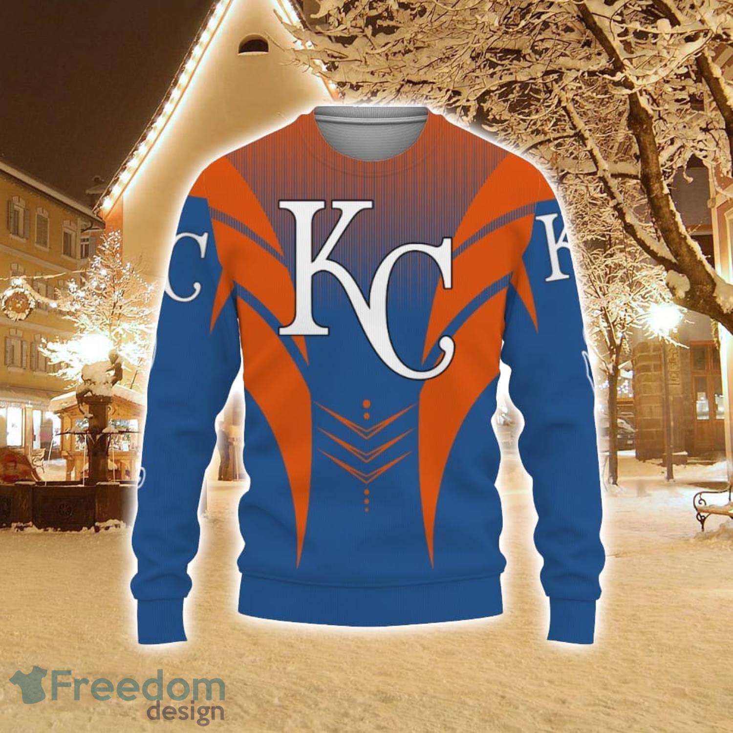 Kansas City Royals Football American Best Gift 3D Sweater All Over