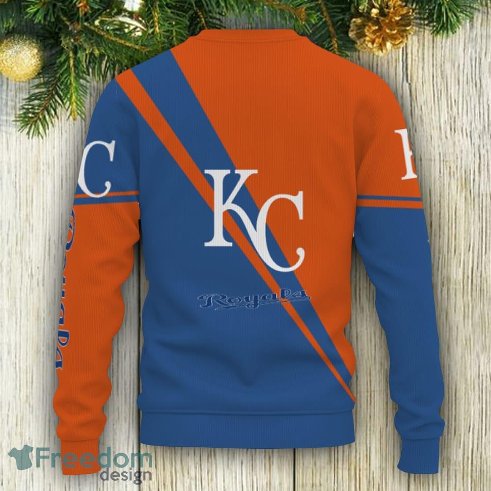 Kansas City Royals Gift For Fan Ugly Xmas 3D Sweater For Men And