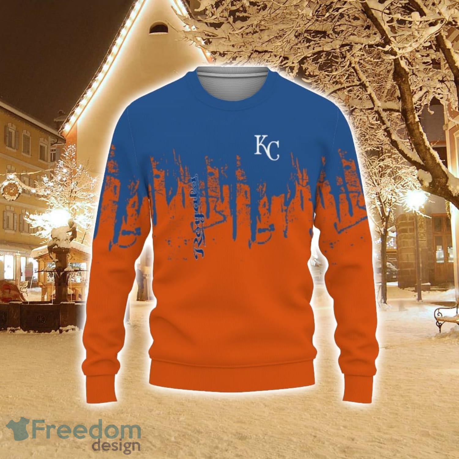 Kansas City Royals Gift Unisex American 3D Sweater All Over