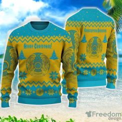 Kazakhstan All Over Printed 3D Sweater Christmas Gift Christmas