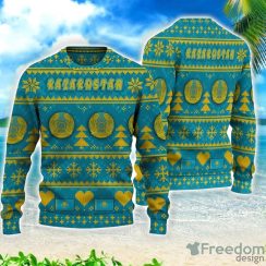 Kazakhstan Christmas All Over Printed 3D Sweater Christmas Gift