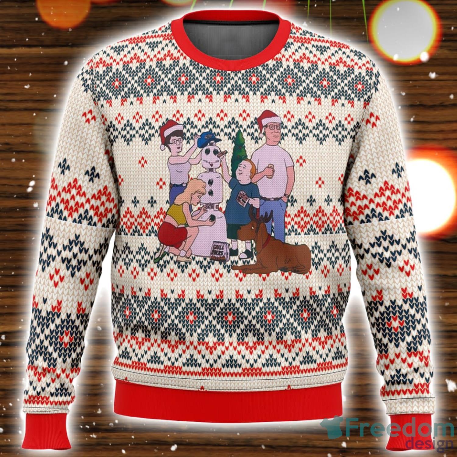 King of the outlet hill ugly christmas sweater