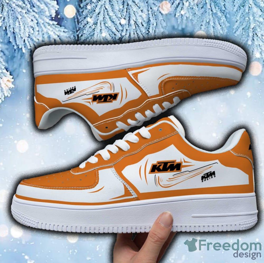 Custom Name Car Racing KTM Air Force 1 Shoes Men And Women For Fans Gift -  Freedomdesign