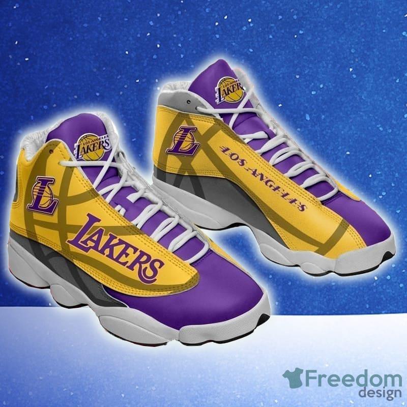 Kobe Bryant La Lakers Basketball Form Air Jordan 13 Sneakers Shoes