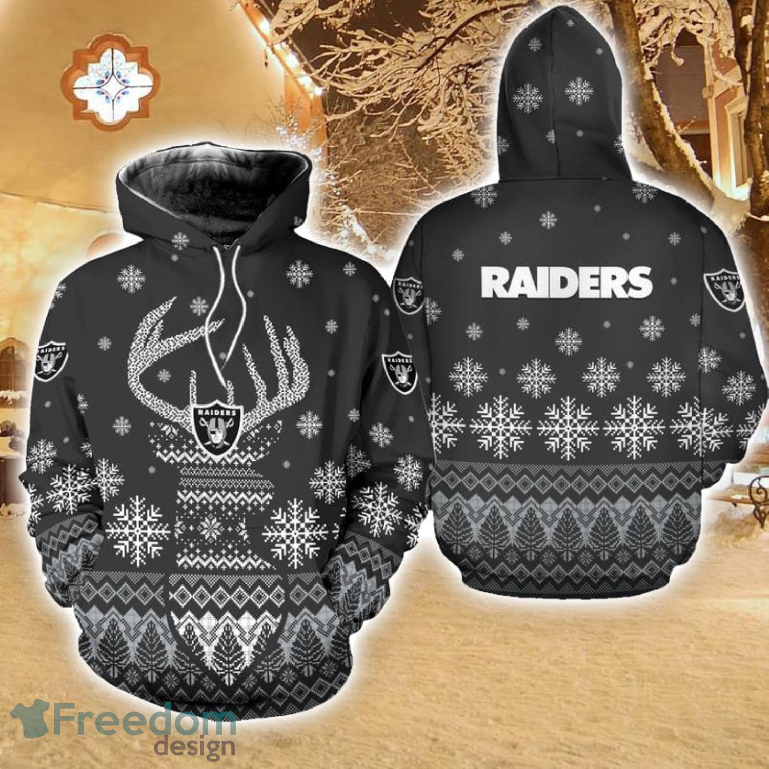 Las Vegas Raiders Hoodies 3D Hoodie New Gift Fans Full Over Print