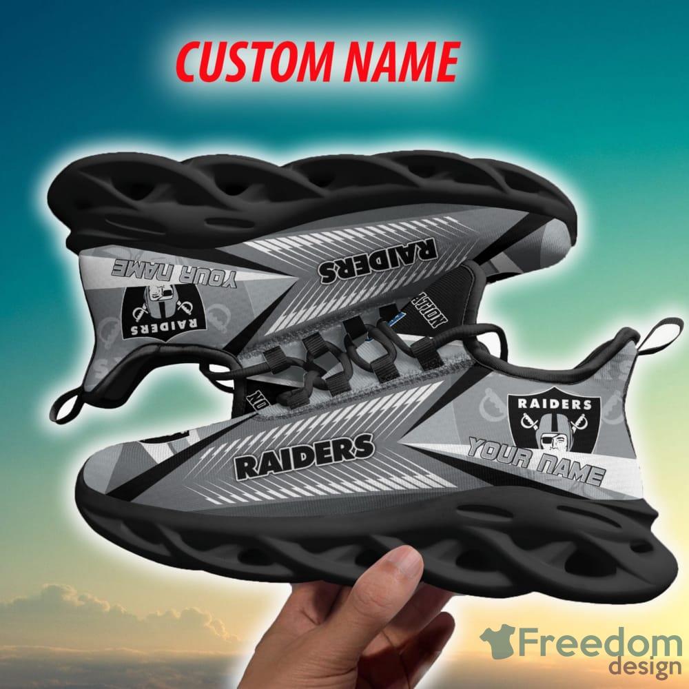 Custom Name NFL Chunky Sneakers Indianapolis Colts Logo Max Soul Shoes Gift  Fans - Freedomdesign