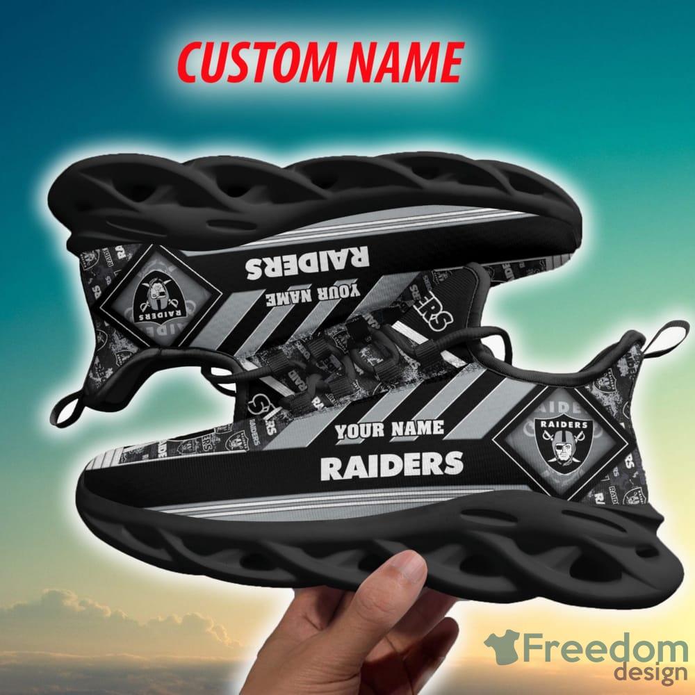 Las Vegas Raiders NFL Custom Name Max Soul Shoes Special Gift For Men Women  Fans - YesItCustom