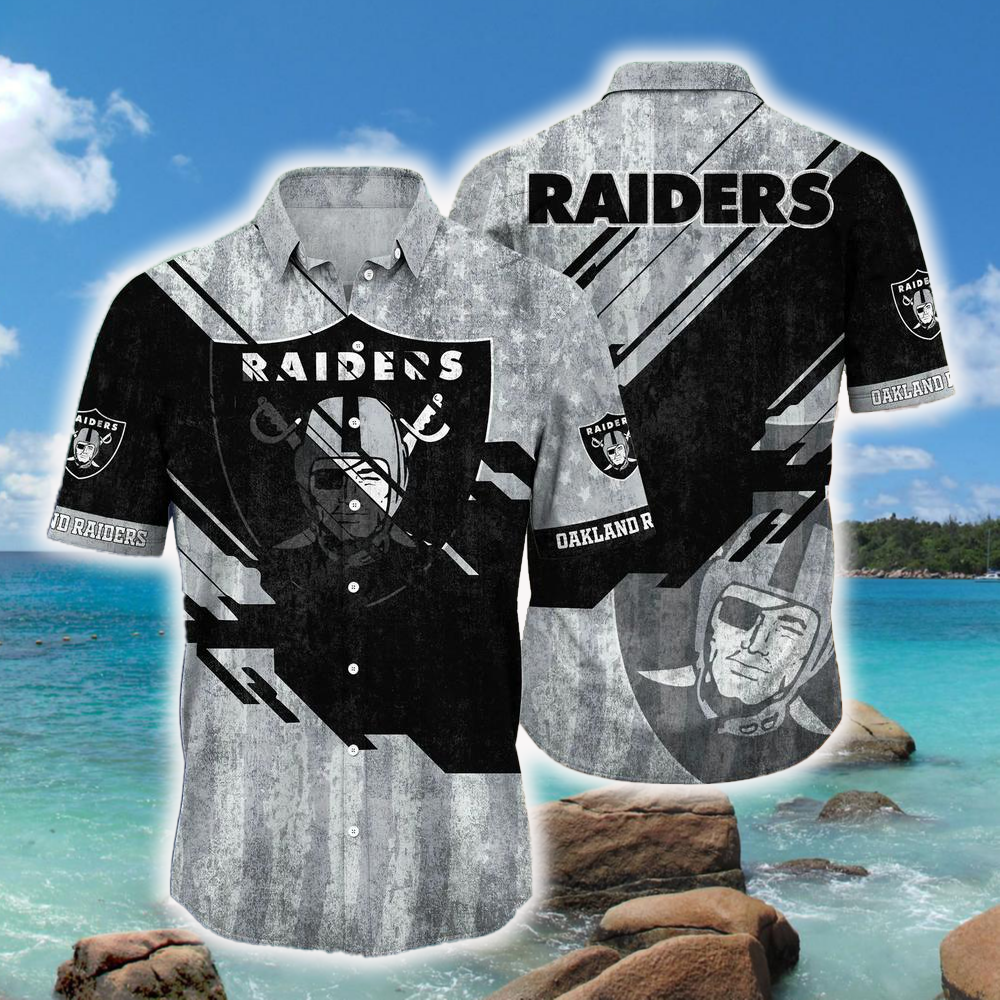Las Vegas Raiders Men Football T-Shirts Summer Casual Short Sleeve