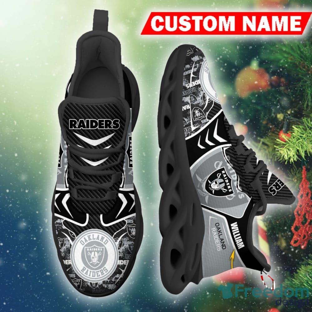 Las Vegas Raiders NFL Clunky Max Soul Shoes Custom Name Gift For