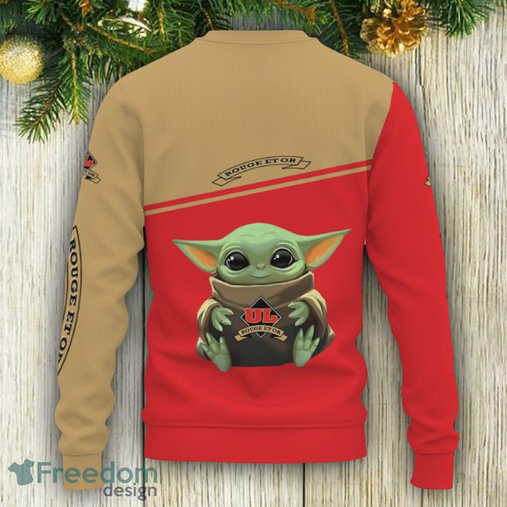 Baby Yoda Los Angeles Dodgers Ugly Christmas Sweater - Bluecat