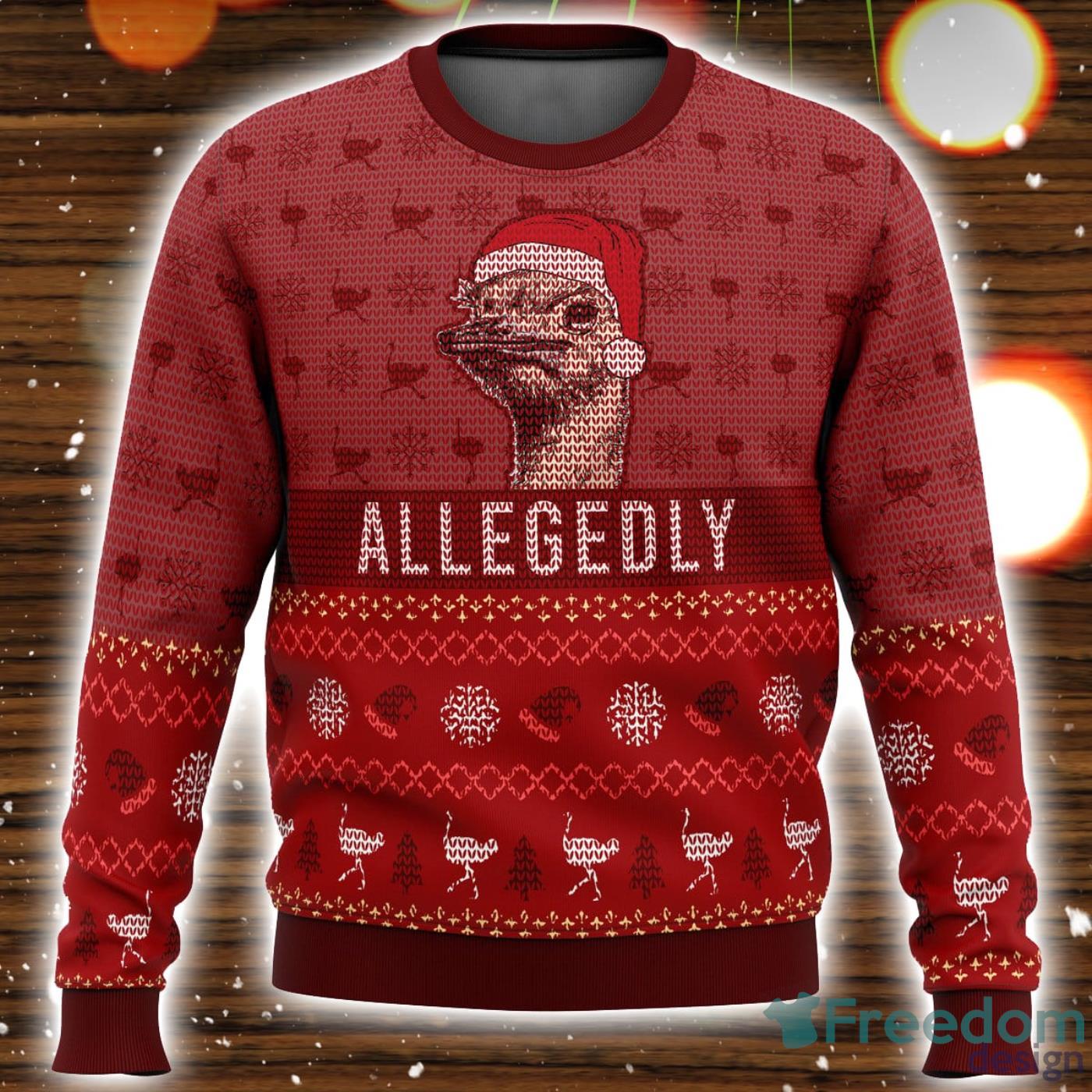 Letterkenny Allegedly Ugly Christmas Sweater Christmas Party Gift For Men And Women image Letterkenny Allegedly Ugly Christmas Sweater Christmas Party Gift For Men And Women Product Photo 1
