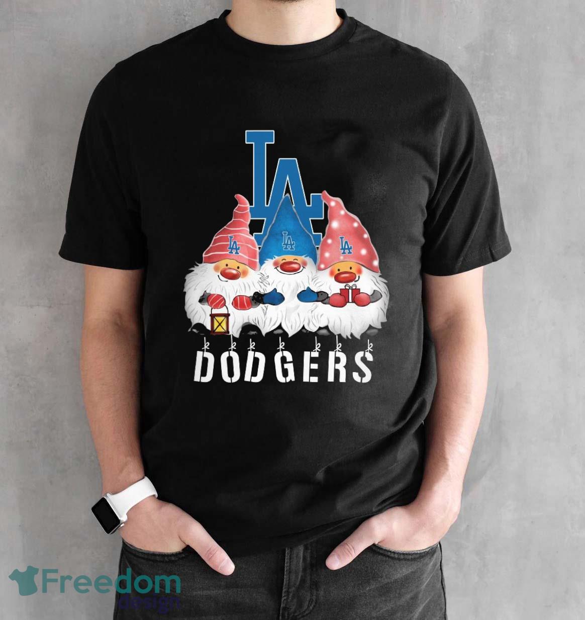 Los Angeles Dodgers Christmas ELF Funny MLB T-Shirt