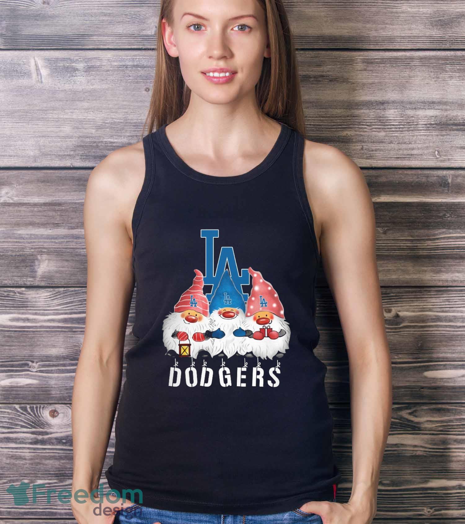 Los Angeles Dodgers Christmas ELF Funny MLB T-Shirt