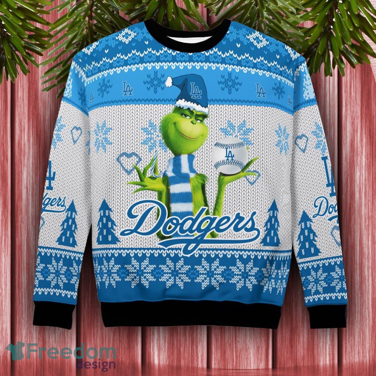 Los Angeles Dodgers Ugly Christmas Sweater - Shibtee Clothing