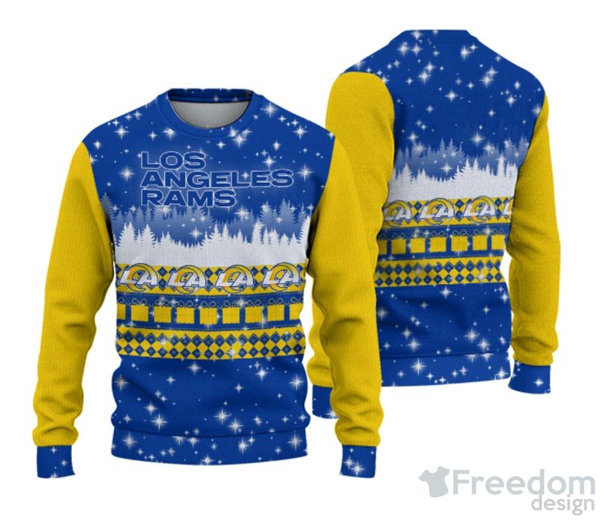 Los Angeles Rams Pub Dog Christmas Ugly Sweater - Freedomdesign