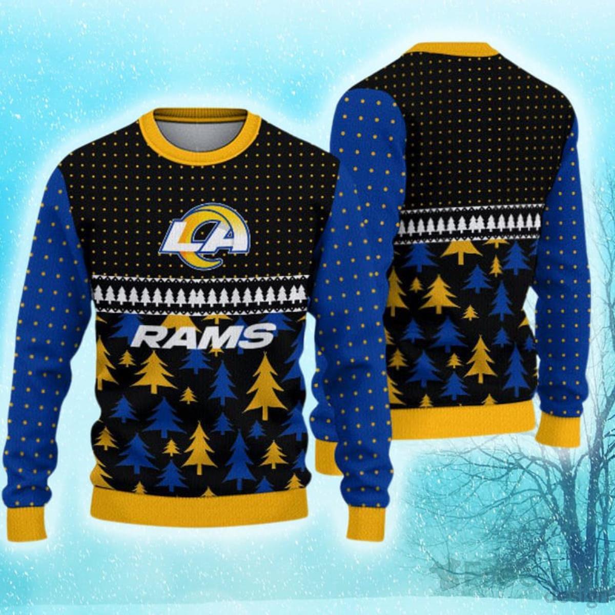 Los Angeles Rams Pub Dog Christmas Ugly Sweater - Freedomdesign