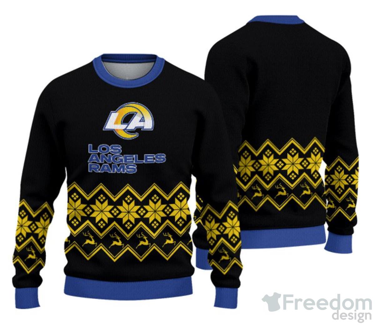 Los Angeles Rams Pub Dog Christmas Ugly Sweater - Freedomdesign