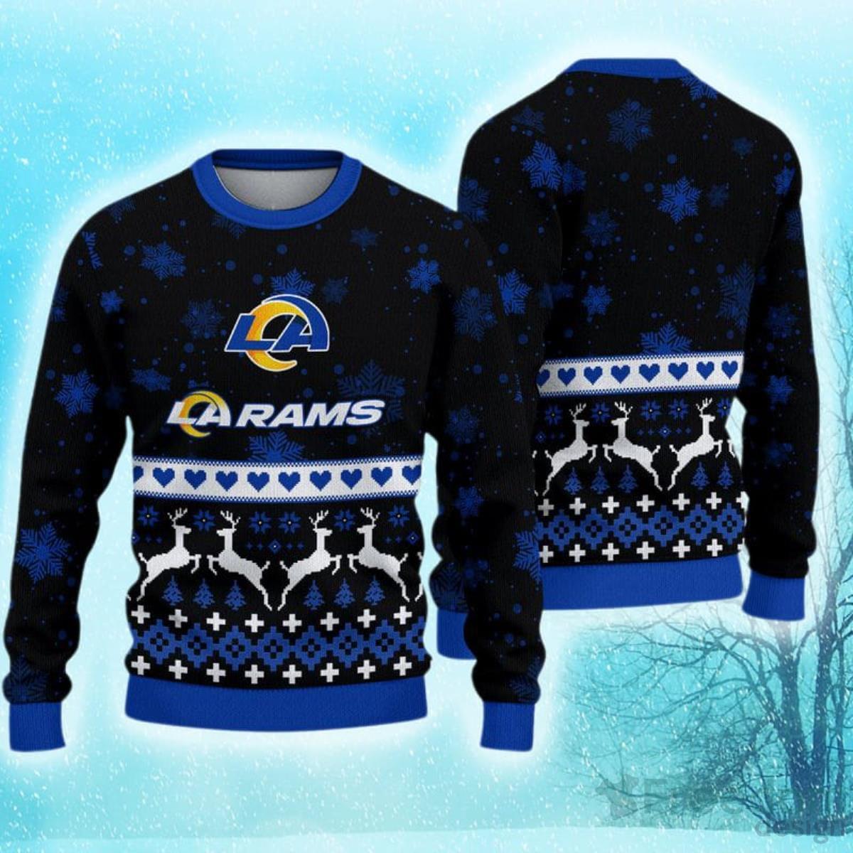 Snow Team Logo Los Angeles ClippersUnisex Ugly Christmas Sweater
