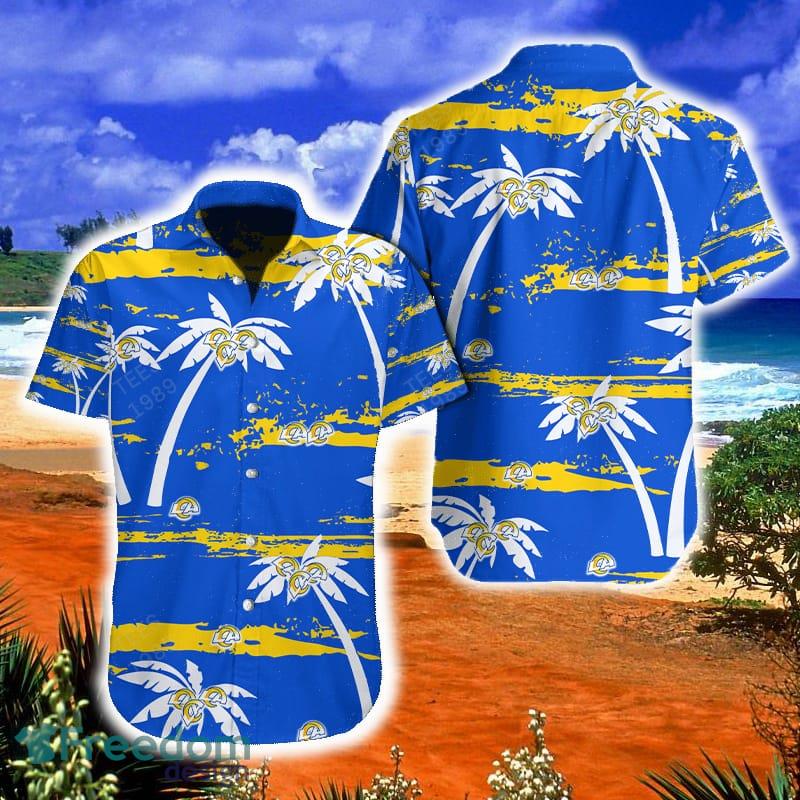 Los Angeles Rams Hawaiian Beach Shorts Summer Casual Swim Trunks Sports  Shorts |