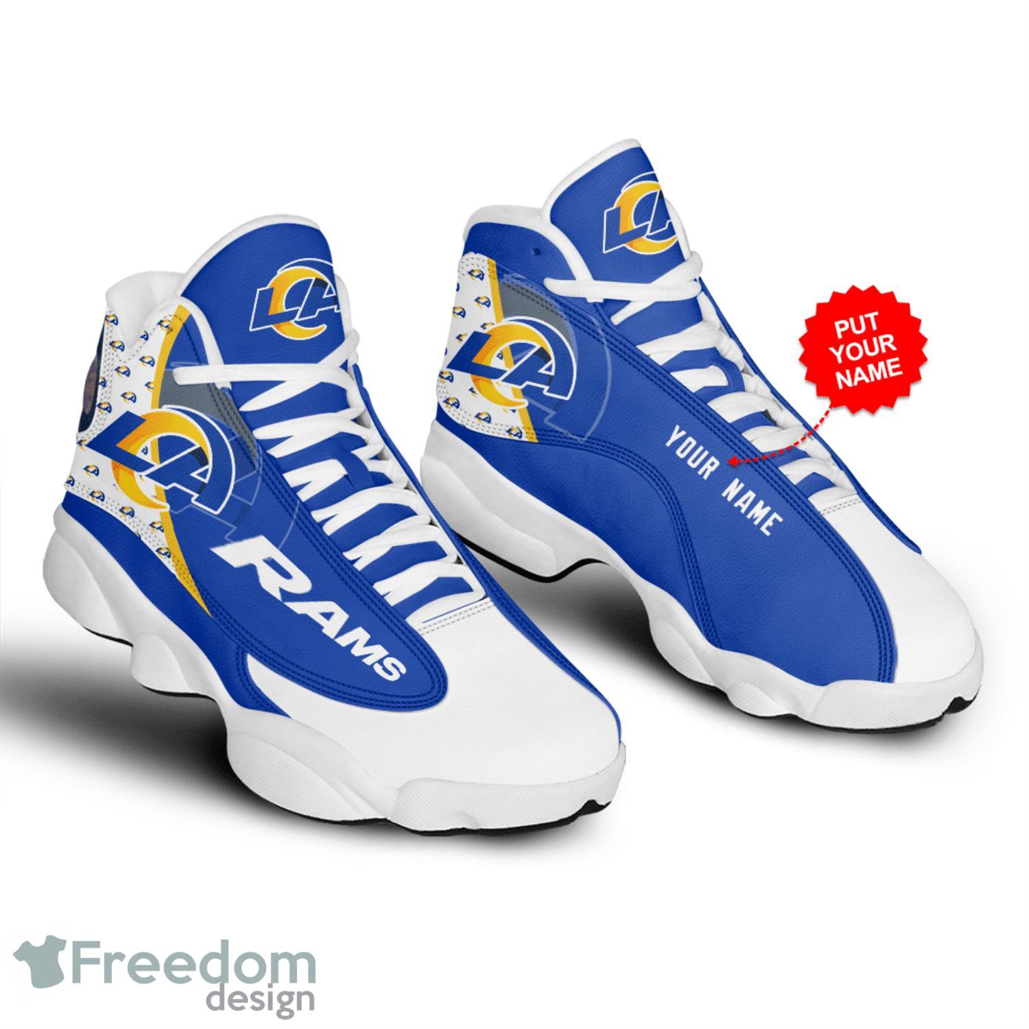 Los Angeles Rams NFL Air Jordan 11 Sneakers Shoes Gift For Fans - Banantees