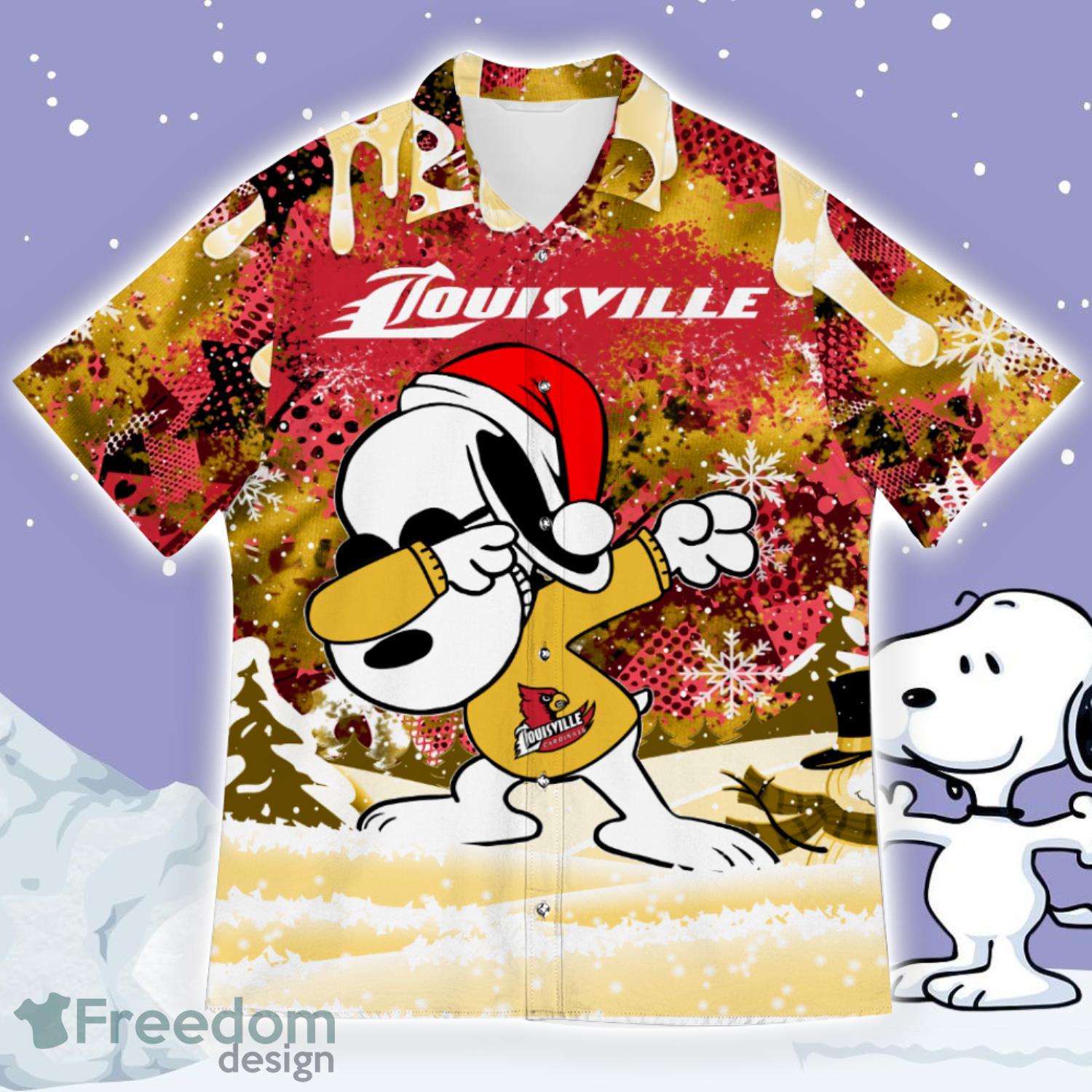 Louisville Cardinals Snoopy Dabbing The Peanuts Sports Football