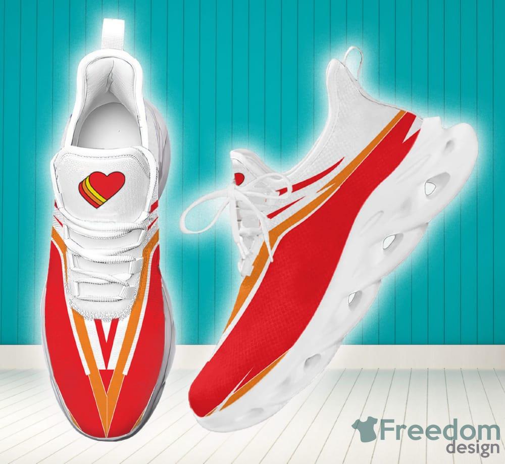 Boston Red Sox Logo Running Sneaker Max Soul Shoes In Red Gift For Men And  Women - Freedomdesign