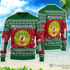 Madagascar Christmas All Over Printed 3D Sweater Christmas Gift