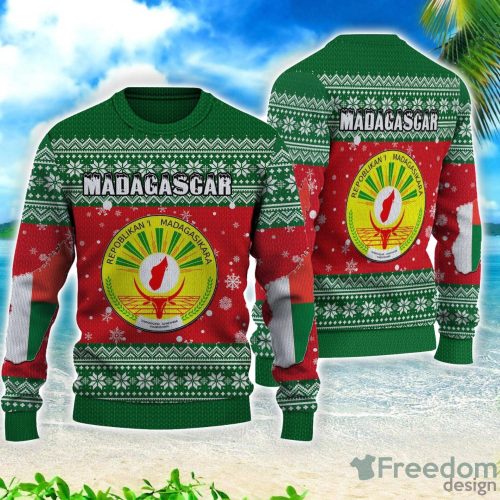 Madagascar Christmas All Over Printed 3D Sweater Christmas Gift Product Photo 1