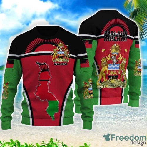 Malawi Active Flag Gift 3D All Over Printed 3D Sweater Product Photo 1