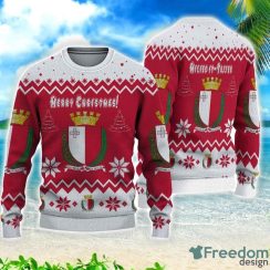 Malta Gift 3D All Over Printed 3D Sweater Christmas