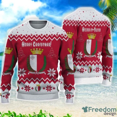 Malta Gift 3D All Over Printed 3D Sweater Christmas Product Photo 1