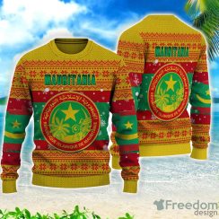 Mauritania Christmas All Over Printed 3D Sweater Christmas Gift