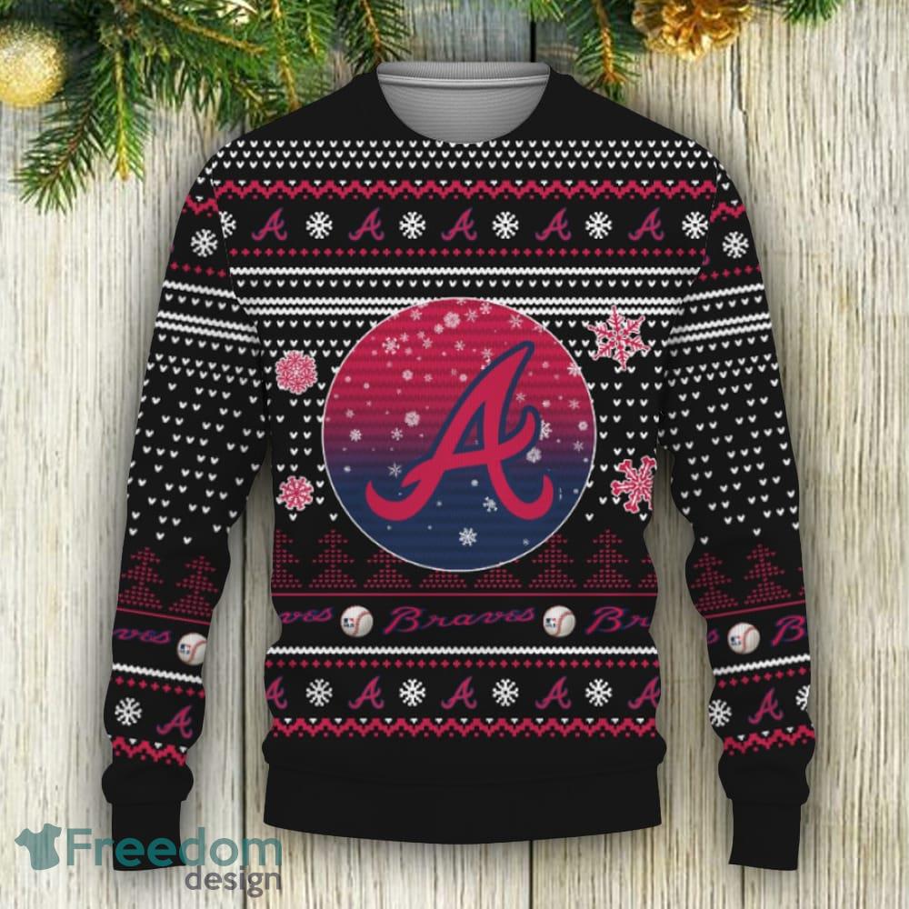 Chicago Cubs Christmas Pine Tree Pattern Ugly Christmas Sweater