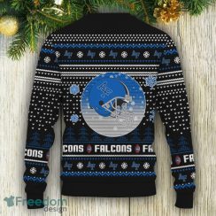 Merry Christmas 2023 Ugly Football American Air Force Falcons Knitted Xmas Sweater AOP - Merry Christmas 2023 Ugly Football American Air Force Falcons Ugly Christmas Sweater Photo 4