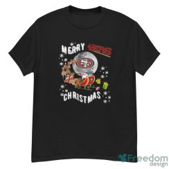 Merry christmas santa claus san francisco 49ers shirt