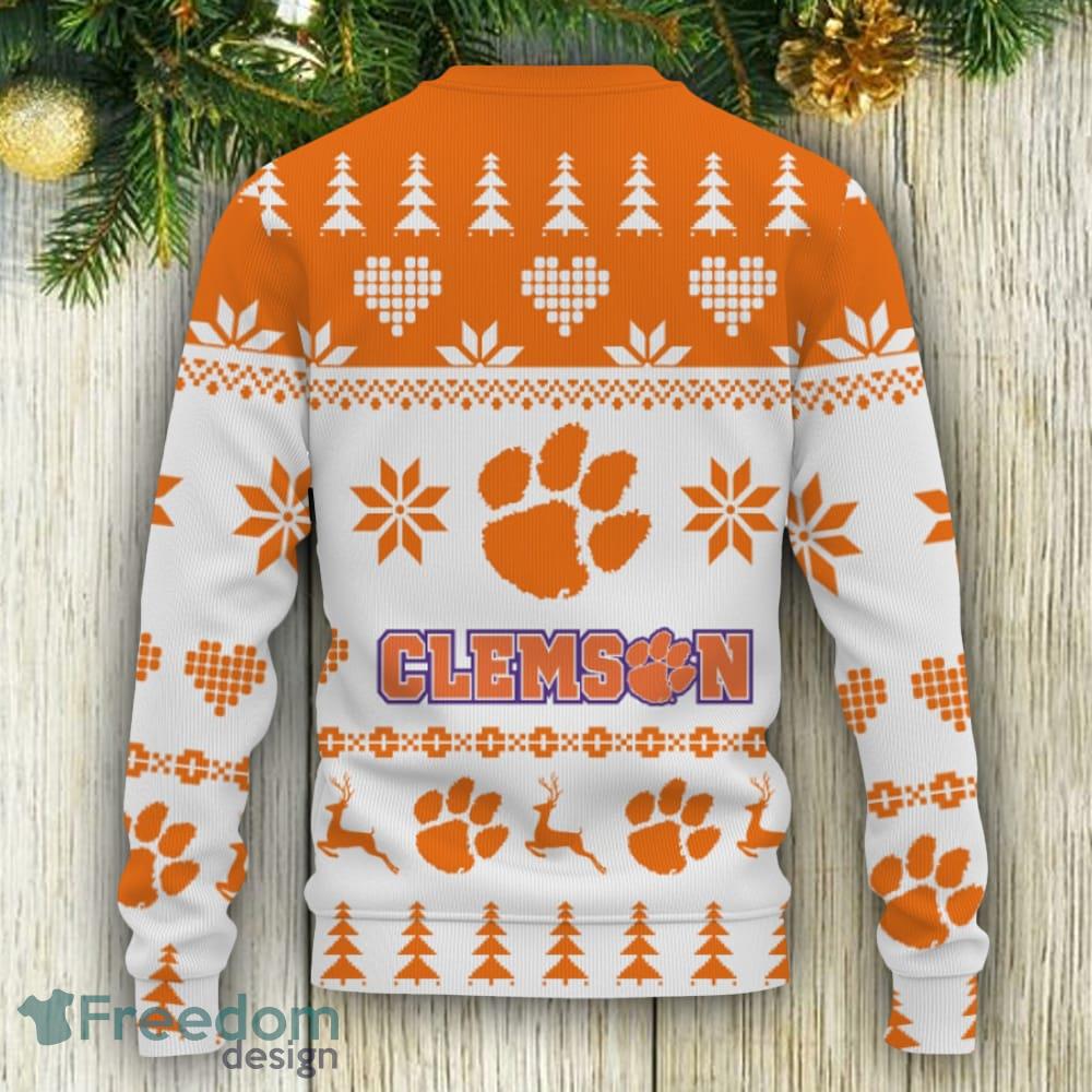 Clemson Sweater Tigers Mascot Clemson Christmas Gift - Personalized Gifts:  Family, Sports, Occasions, Trending