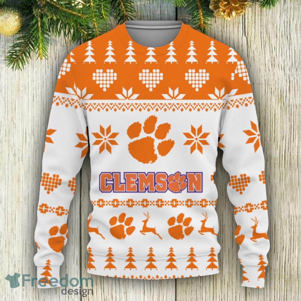 Clemson Sweater Tigers Mascot Clemson Christmas Gift - Personalized Gifts:  Family, Sports, Occasions, Trending