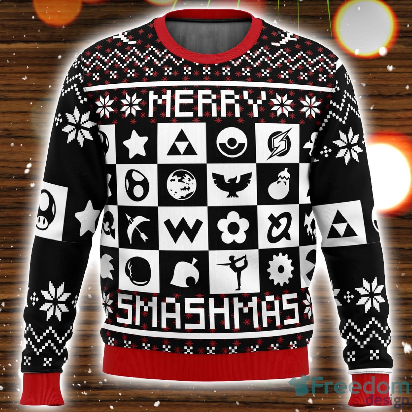 Super smash bros christmas on sale sweater