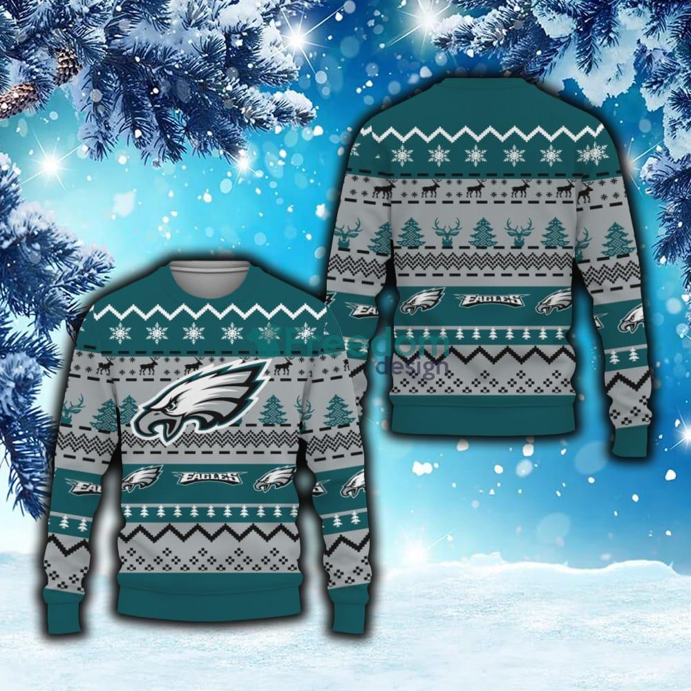 Philadelphia Eagles Fans Snow Ugly Christmas Sweater Gift - Freedomdesign